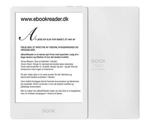eBookReader Onyx BOOX Poke 4 Lite hvid forfra og bagved